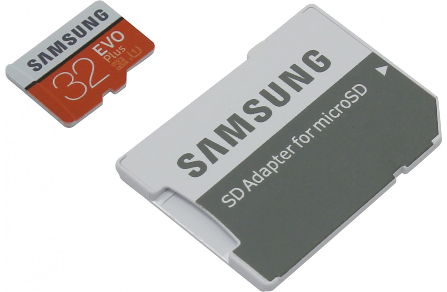 Карта памяти 32Gb Samsung EVO Plus, microSDHC