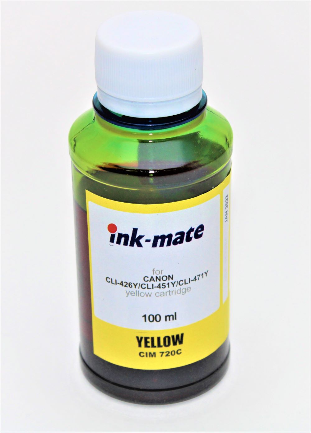 Чернила InkMate CIM 720Y 100мл, желтые от интернет-магазина kancelyar.by