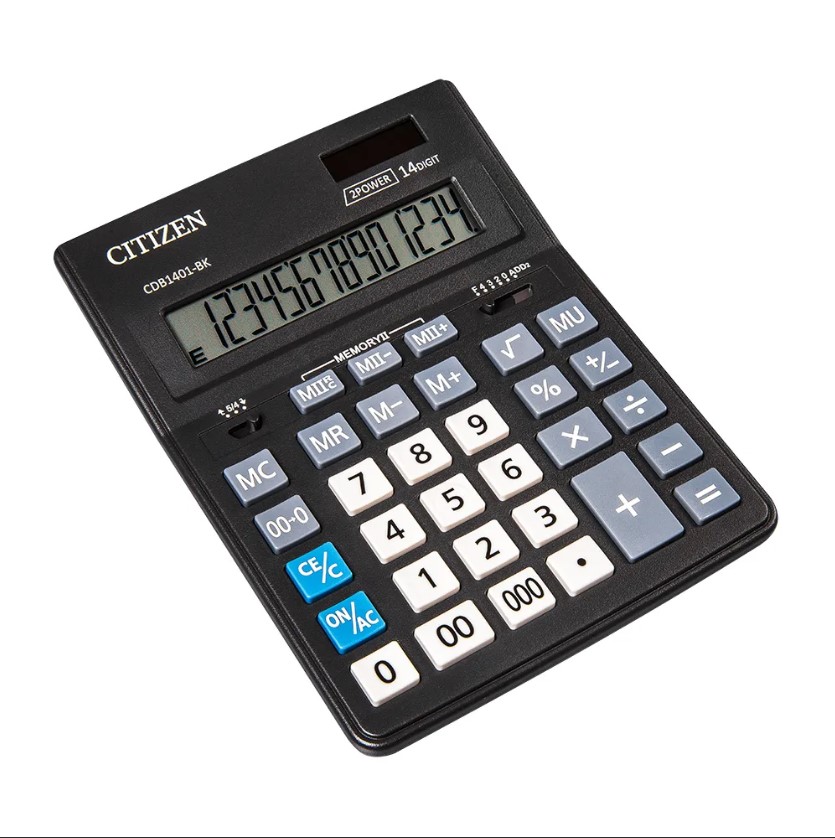 Калькулятор Citizen SDB-1401BK от интернет-магазина kancelyar.by
