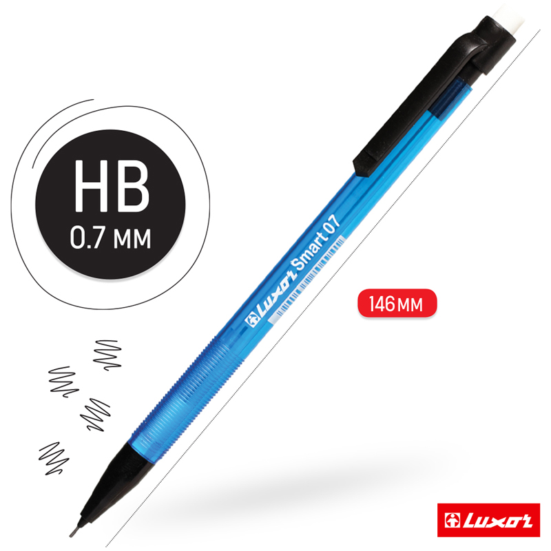 Карандаш мех. "Smart Slim", 0.7мм