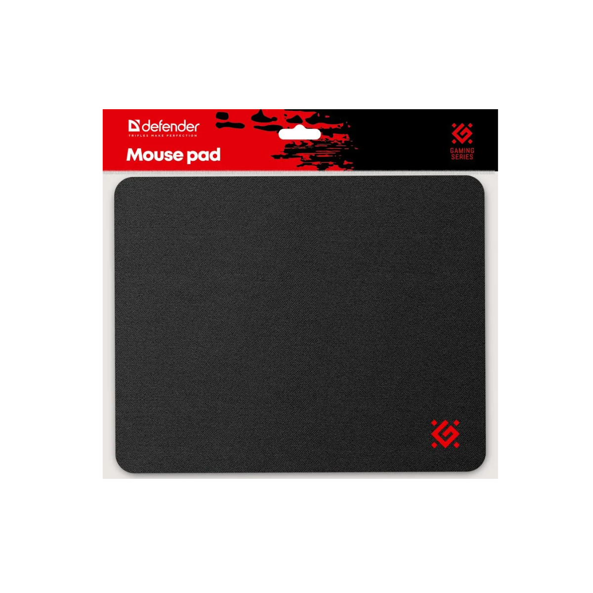 Коврик для мыши Defender Black One (20*25см), тканевый от интернет-магазина kancelyar.by