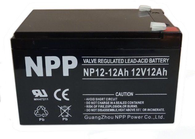 Аккумулятор для ИБП 12V NPP, 7Ah
