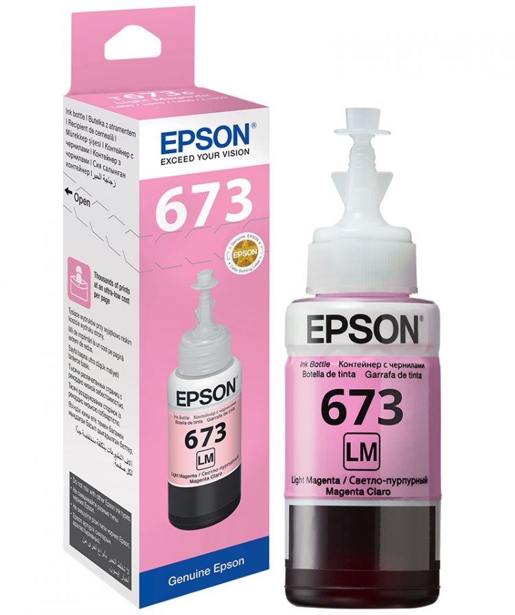 Чернила Epson T67364, светло-красные