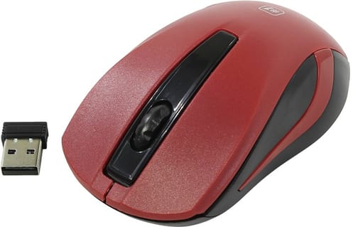 Мышь Defender Datum ММ-605, беспроводная, красная от интернет-магазина kancelyar.by