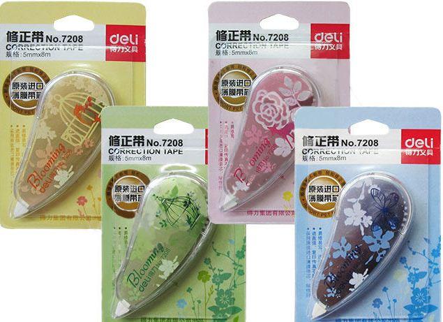 Корректор-лента, 5мм*8м, Deli