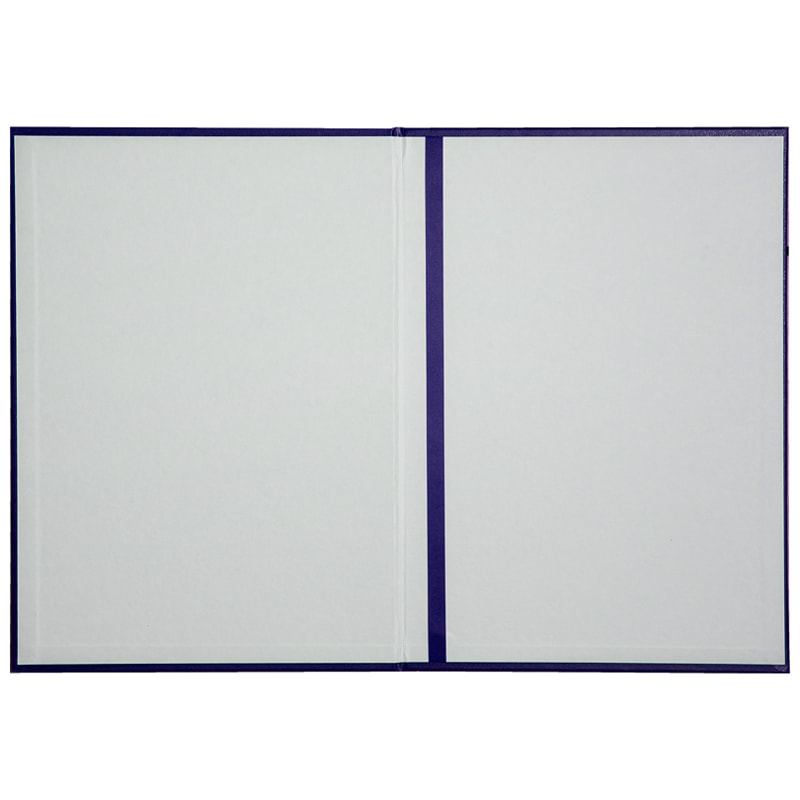 Папка на подпись "Виньетка" синяя