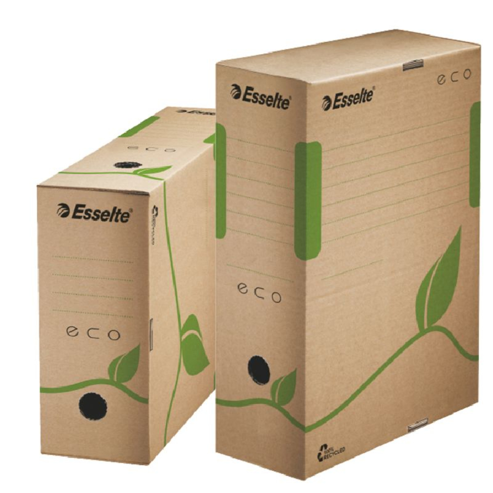 Коробка архивная "Esselte" 100мм, крафт от интернет-магазина kancelyar.by