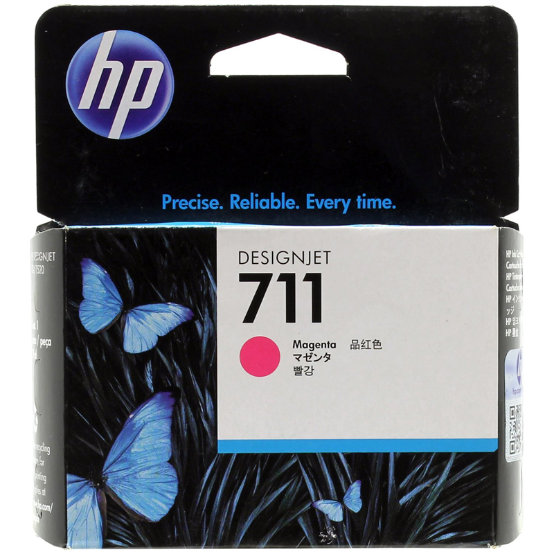 Картридж HP 711, пурпурный от интернет-магазина kancelyar.by