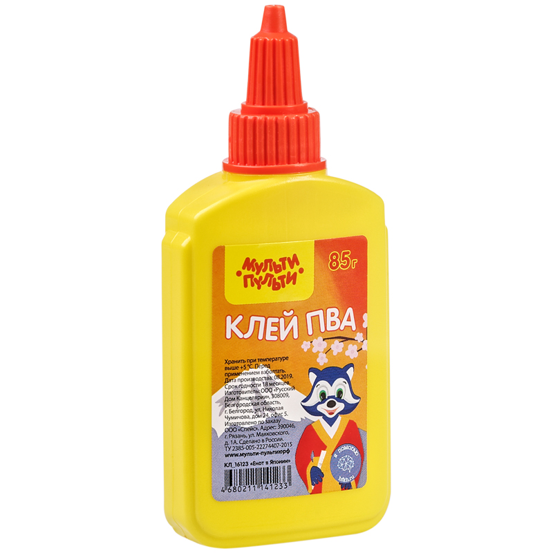 Клей ПВА 85г. "Енот в Японии"