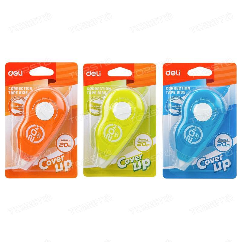 Корректор-лента, 5мм*20м, Macaron, Deli