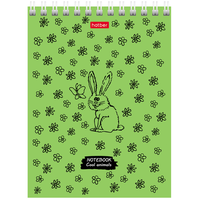 Блокнот А6 40л. "COOL Animals", спираль