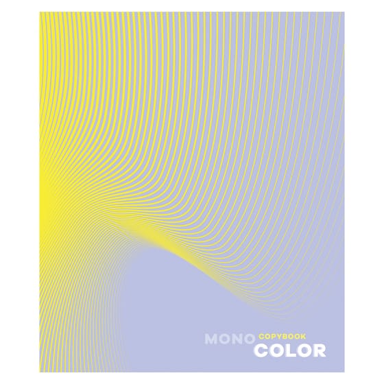 Тетрадь 96л. "Моноколор. Wave", клетка от интернет-магазина kancelyar.by