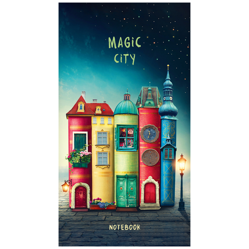 Блокнот А6 32л. "Сказочный. Микс", скрепка