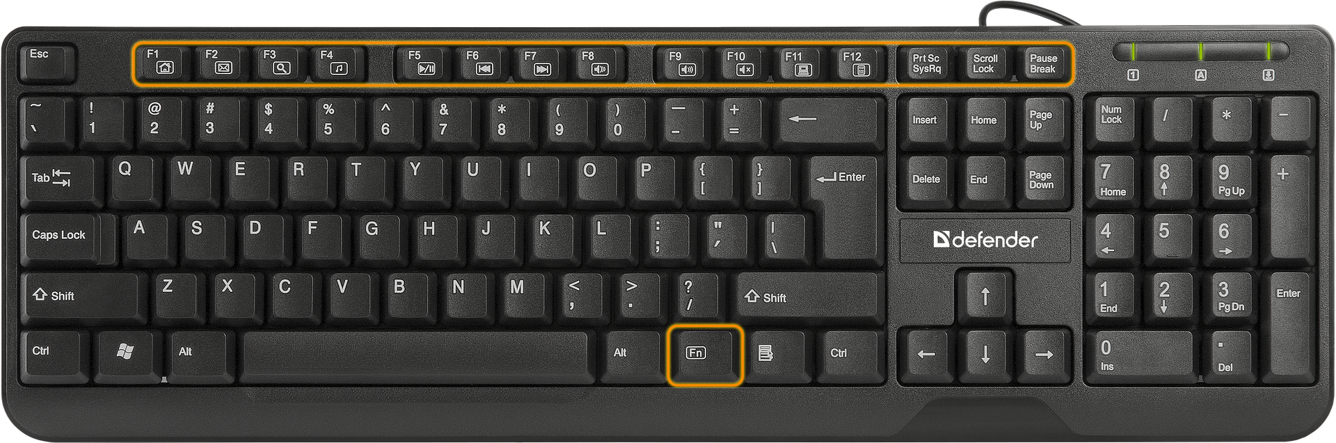 Клавиатура Defender Office HВ-910 от интернет-магазина kancelyar.by