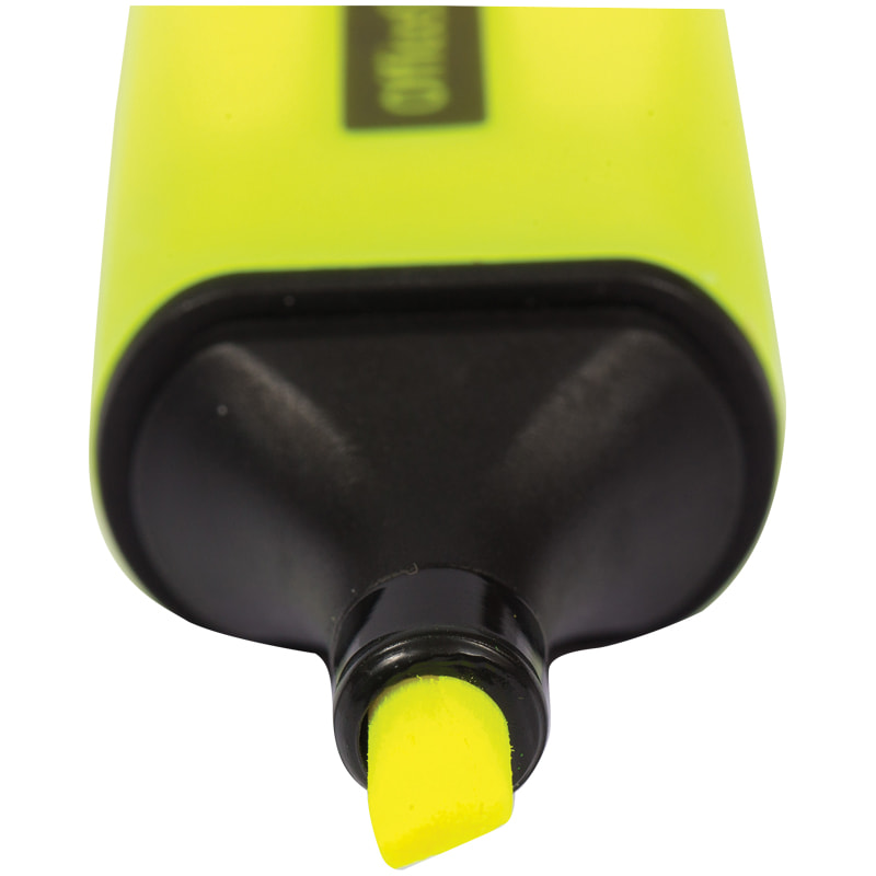 Текстовыдилитель OfficeSpace, 1-5мм, желтый