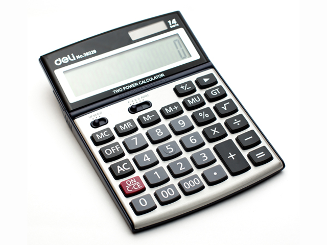 Калькулятор Deli 39229, 14 разрядов