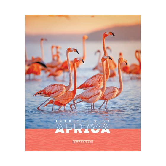 Тетрадь 48л. "Животные. Nature of Africa", клетка от интернет-магазина kancelyar.by
