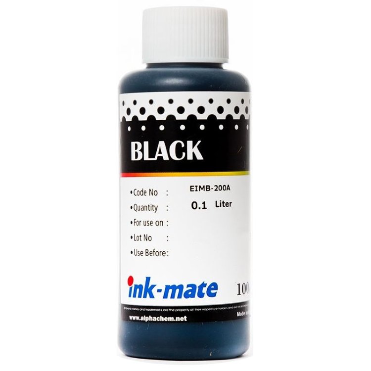 Чернила InkMate EIM-200A 100мл, черные от интернет-магазина kancelyar.by