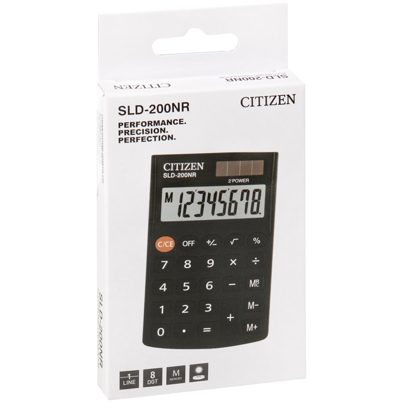 Калькулятор Citizen SLD-200NR от интернет-магазина kancelyar.by
