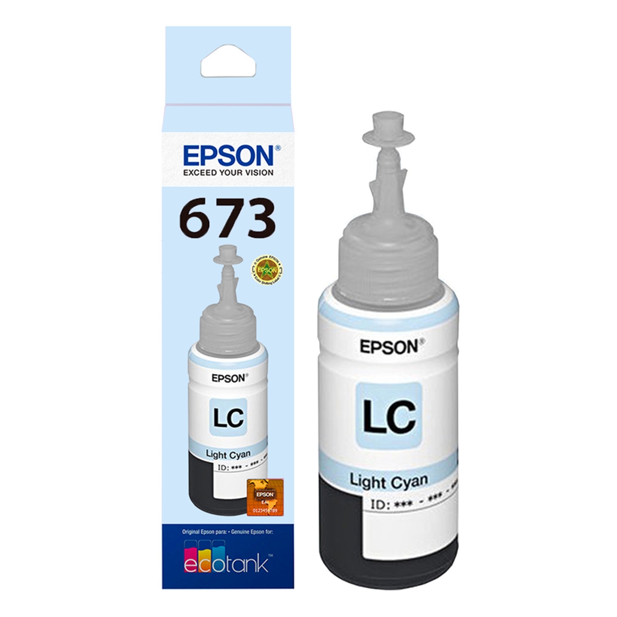 Чернила Epson T67354, светло-голубые
