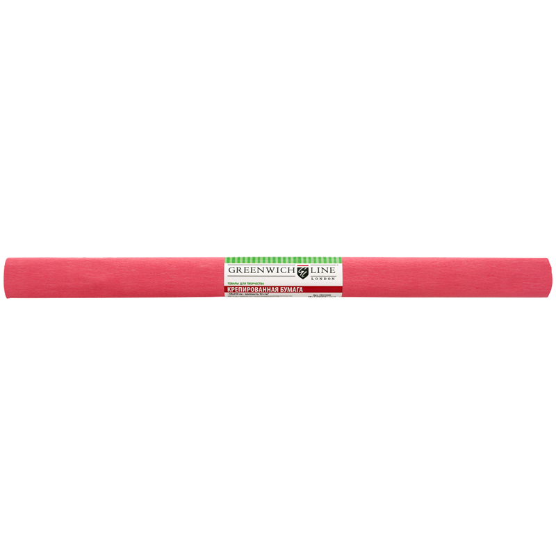 Бумага креповая, темно-коралловая (50*250см)