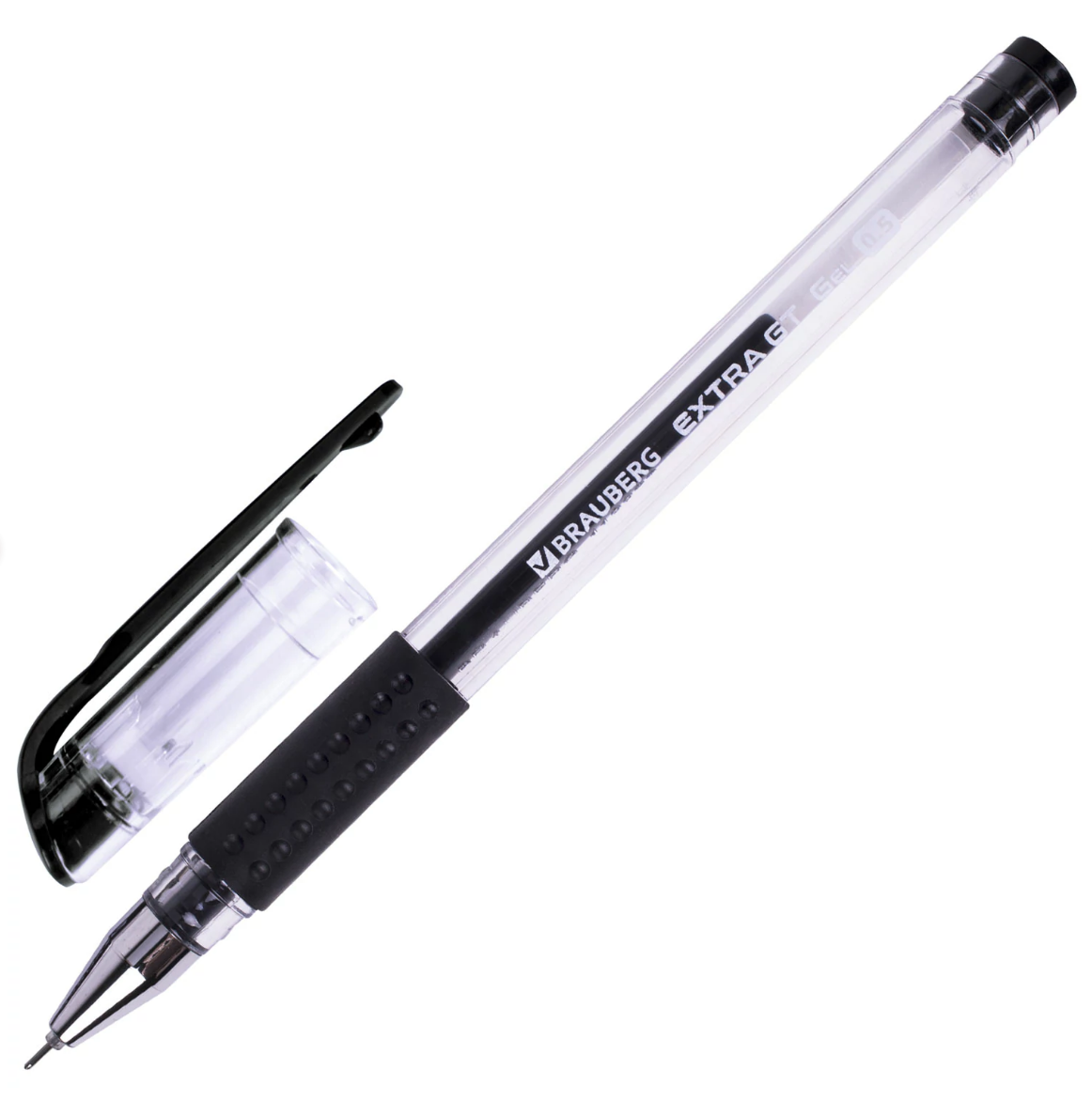 Ручка гелевая "Extra GT Needle", черная