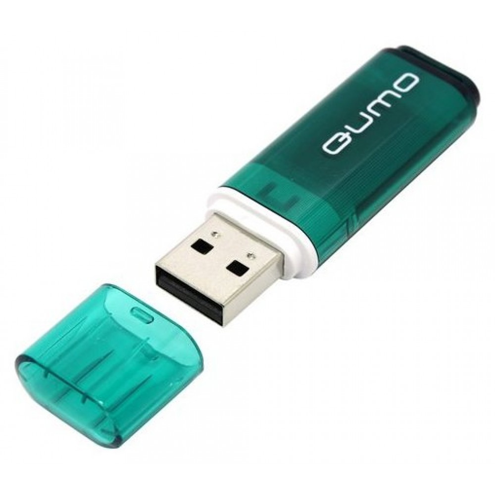 Флешка 16Gb QUMO, Optiva 01 Green