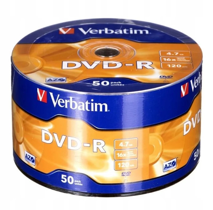 Диск DVD-R Verbatim Matt Silver