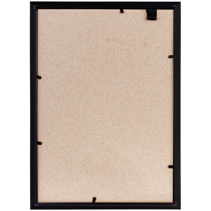 Фоторамка А4, пластик., "Basic", серебро