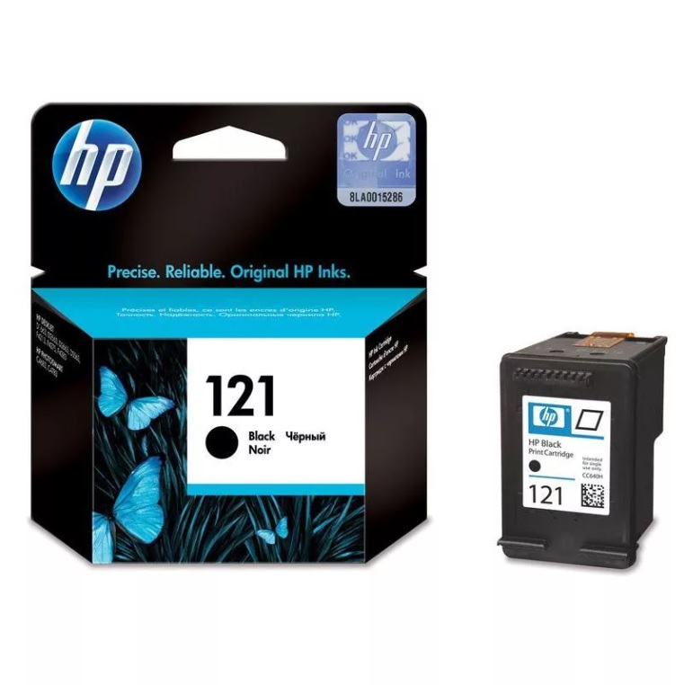 Картридж HP 121, черный от интернет-магазина kancelyar.by