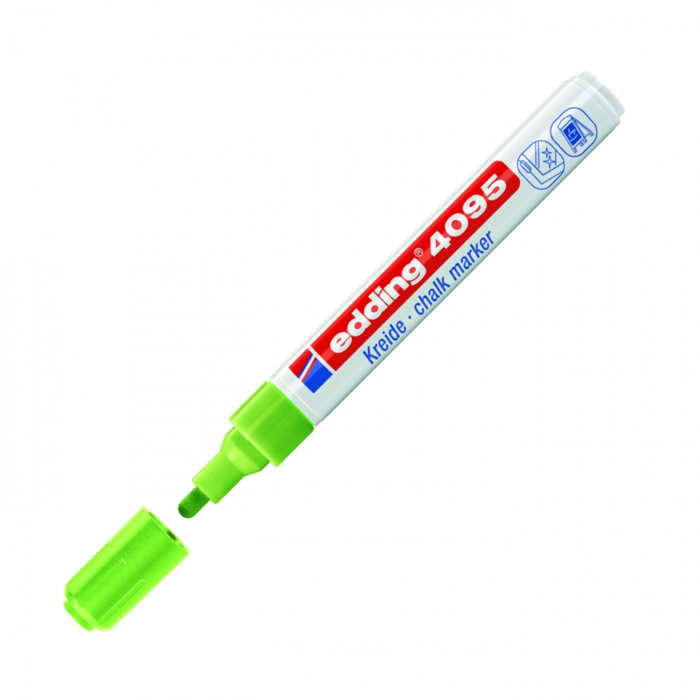 Маркер меловой Edding 4095, зеленый