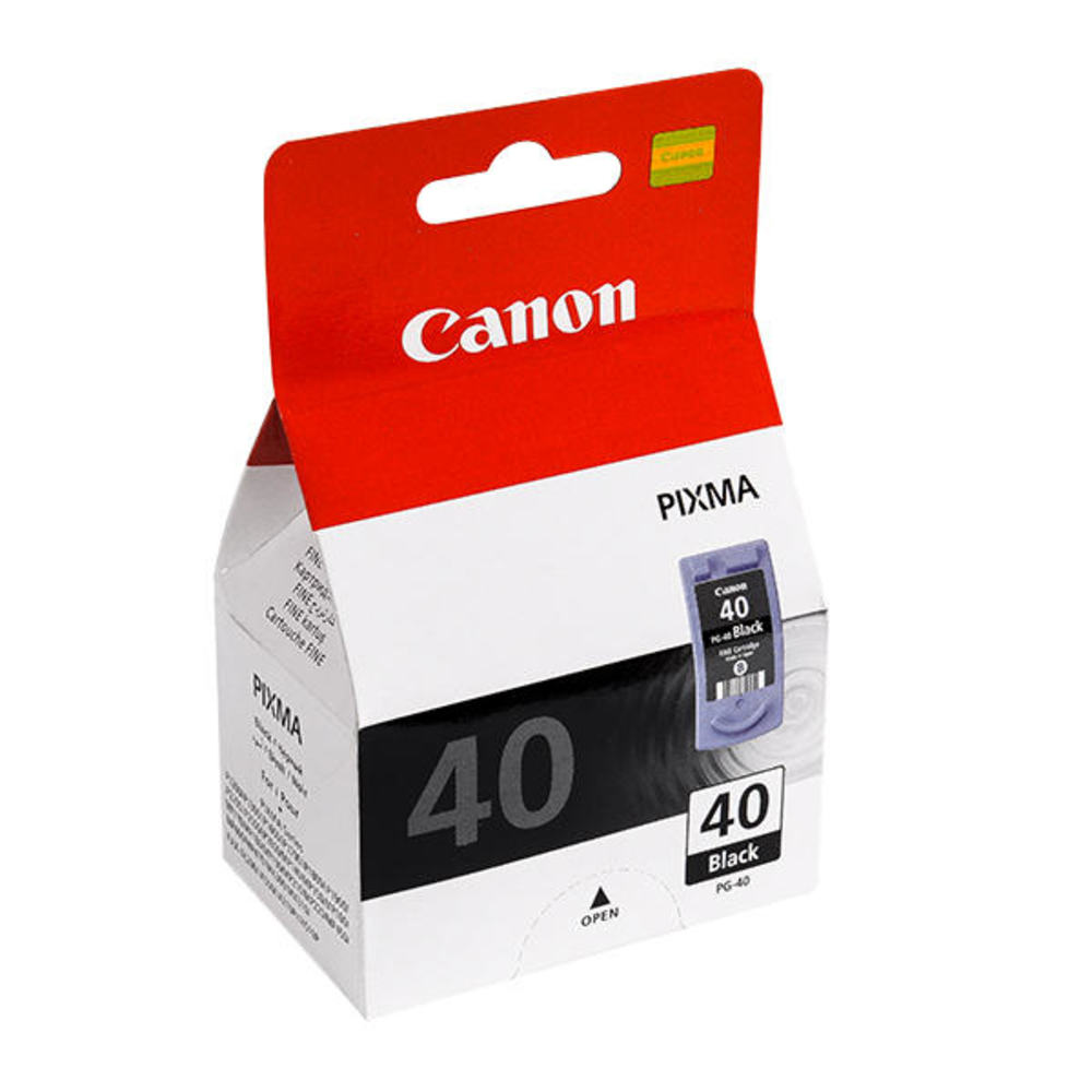 Картридж Canon PG-40, черный от интернет-магазина kancelyar.by