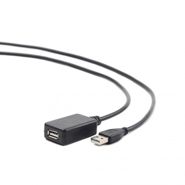 Кабель USB 2.0 , с усилителем, Cablexpert, 4.8м