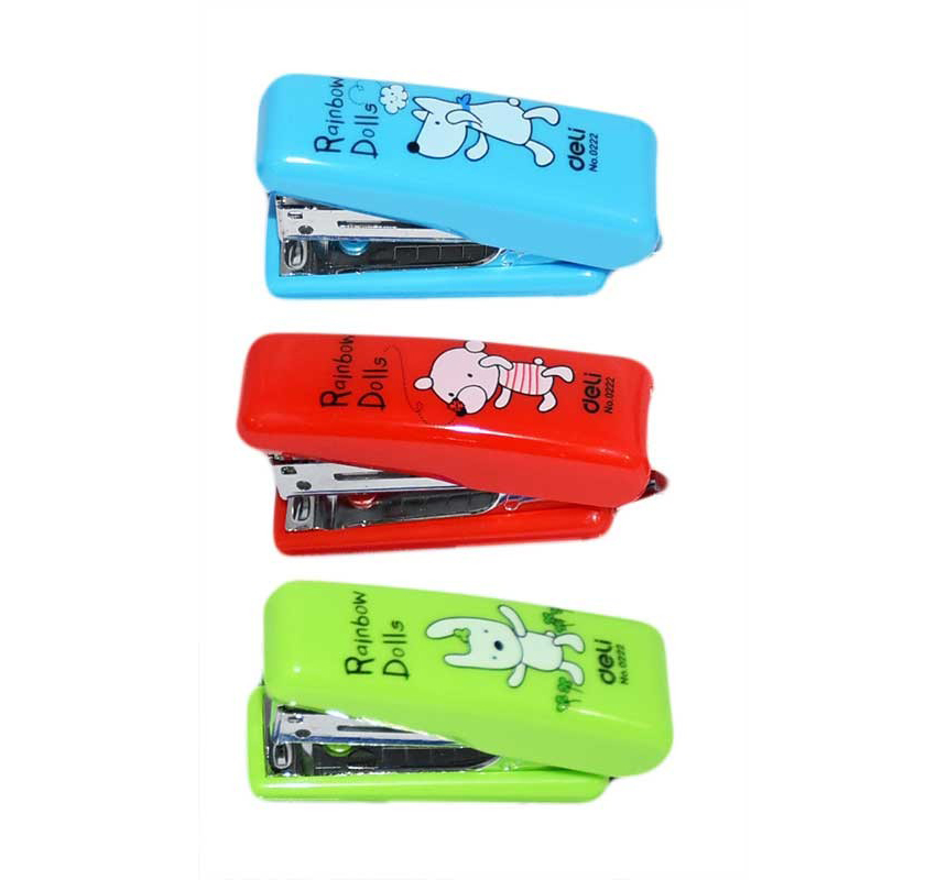 Степлер №10 mini Deli 0222, 12л.