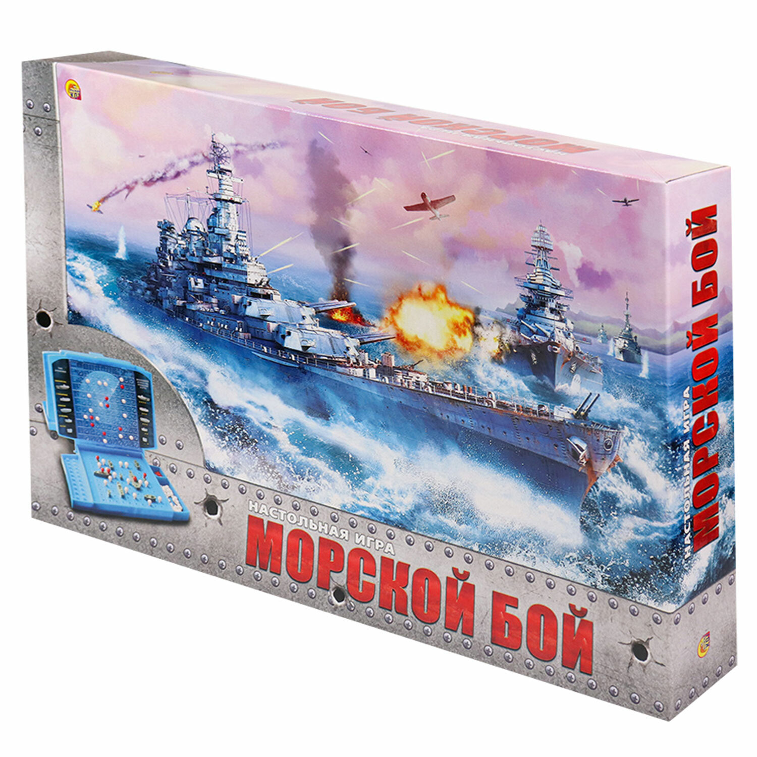 Игра настольная "Морской бой", 2 поля от интернет-магазина kancelyar.by