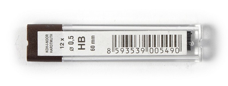 Грифели 0.5мм Koh-i-noor, HВ от интернет-магазина kancelyar.by