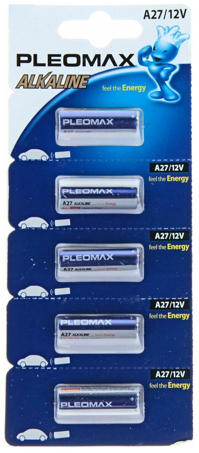 Батарейка 27A Samsung Pleomax