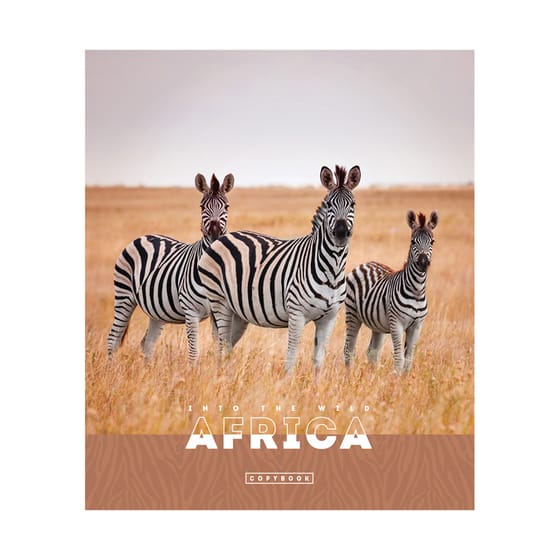 Тетрадь 48л. "Животные. Nature of Africa", клетка от интернет-магазина kancelyar.by
