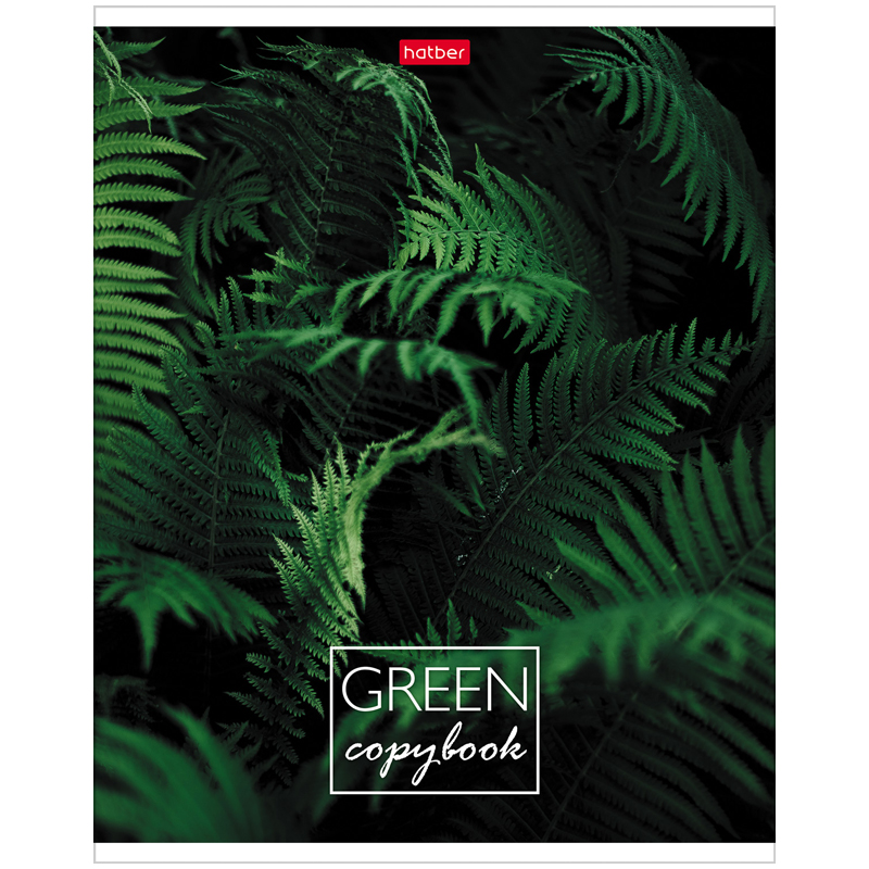 Тетрадь 96л. "MOREgreen", клетка