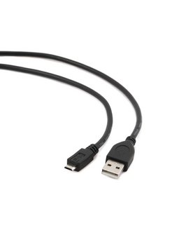 Кабель microUSB 2.0 Гарнизон, 1,0m
