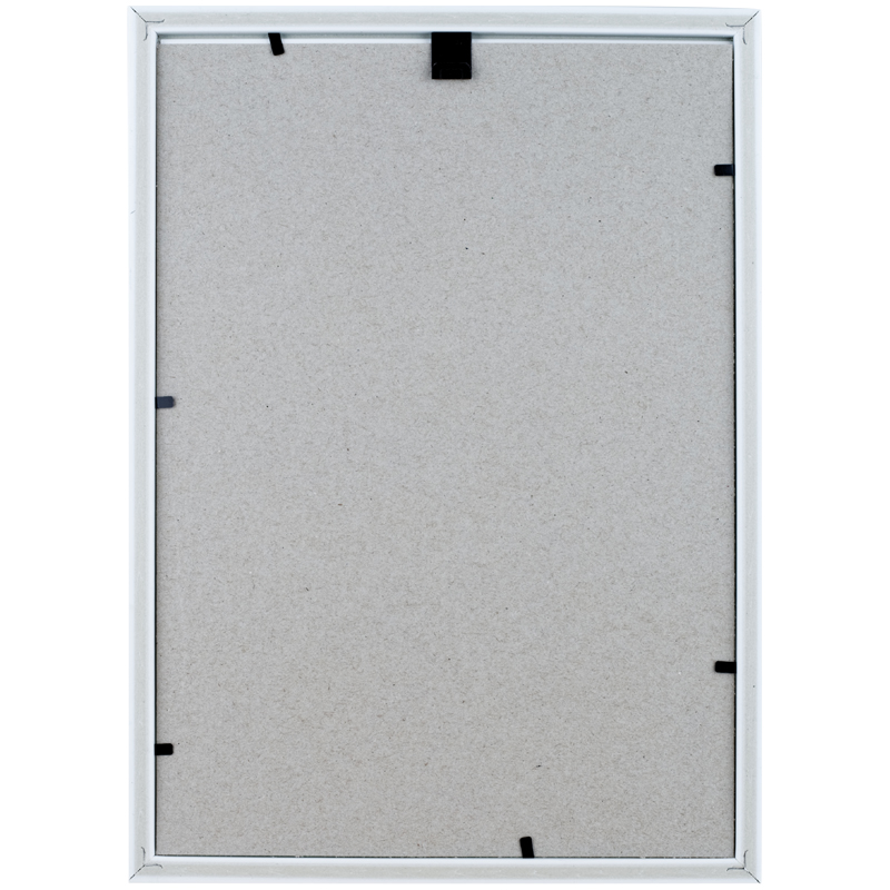 Фоторамка А4, пластик, №1 белая