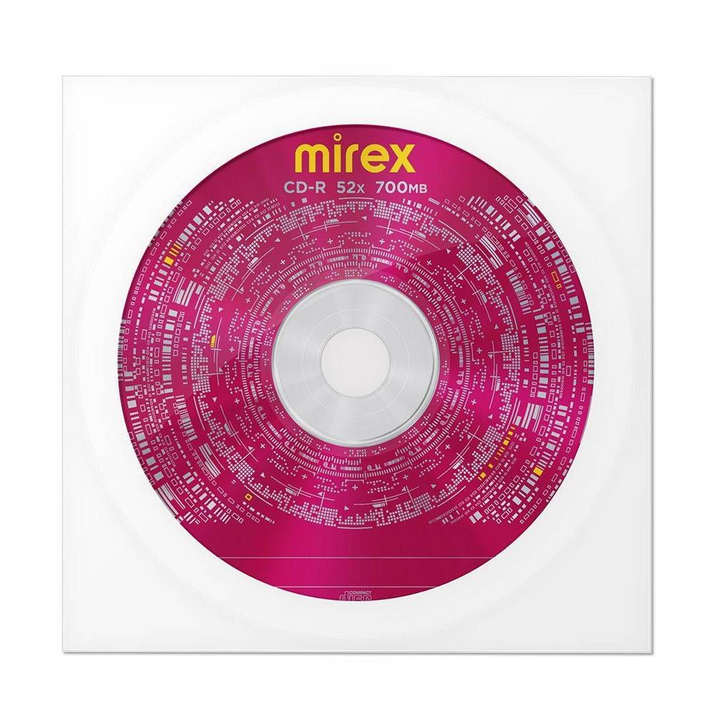 Диск CD-R Mirex в конверте от интернет-магазина kancelyar.by