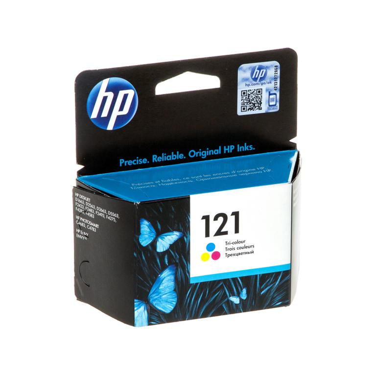 Картридж HP 121, цветной от интернет-магазина kancelyar.by