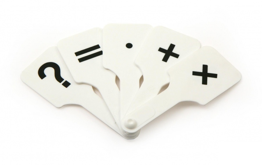 Касса-веер "Арифметические знаки"