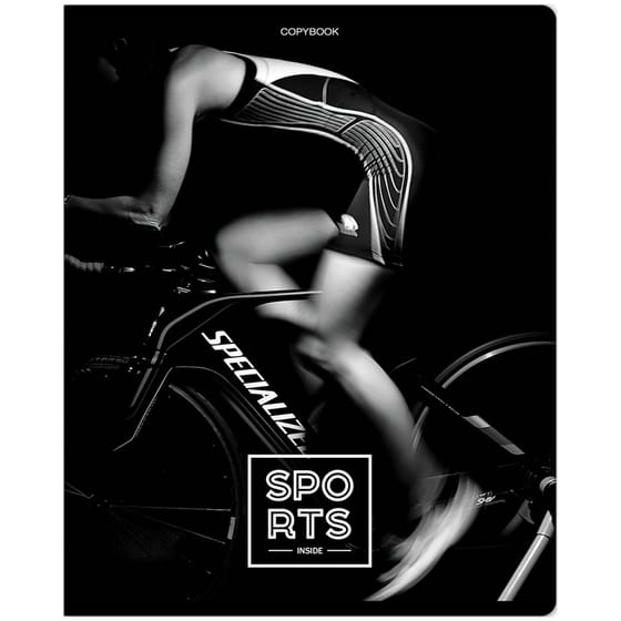 Тетрадь 96л. "Спорт. Inside sports", клетка от интернет-магазина kancelyar.by