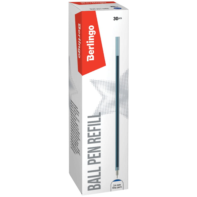 Стержень шарик. 141мм "I-10", синий