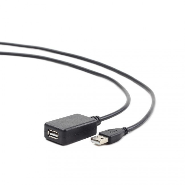 Кабель USB 2.0 , с усилителем, Cablexpert, 4.8м от интернет-магазина kancelyar.by