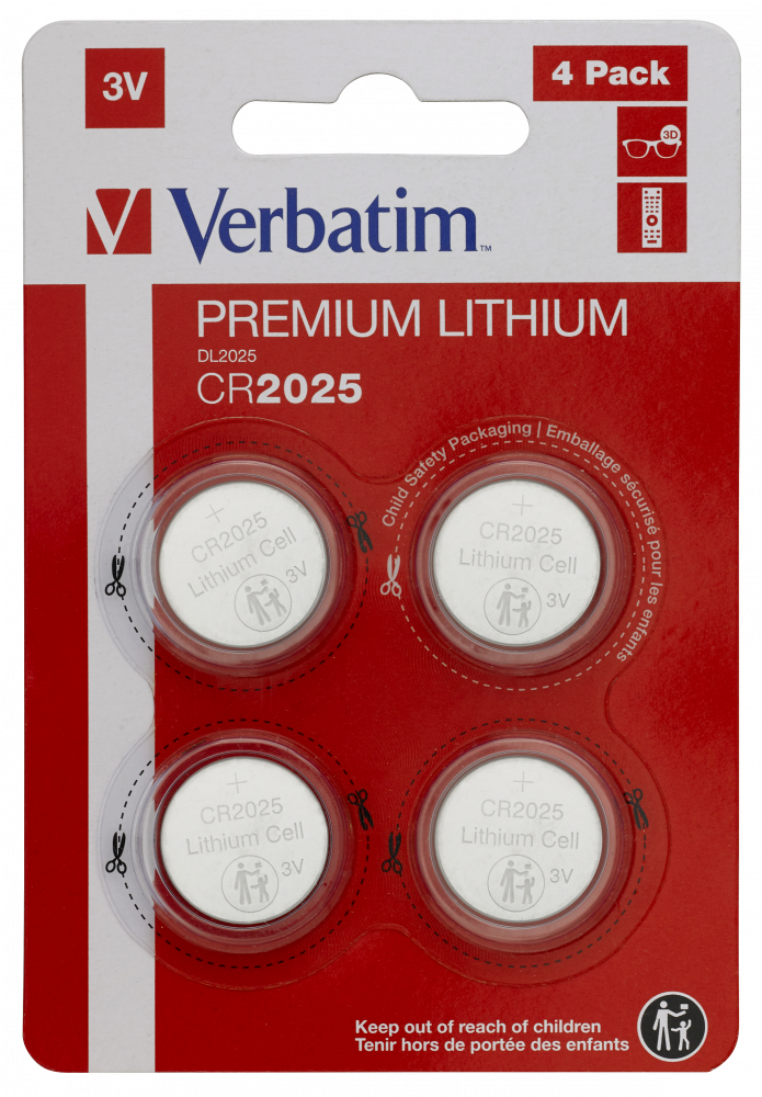 Батарейка CR2025 Verbatim от интернет-магазина kancelyar.by