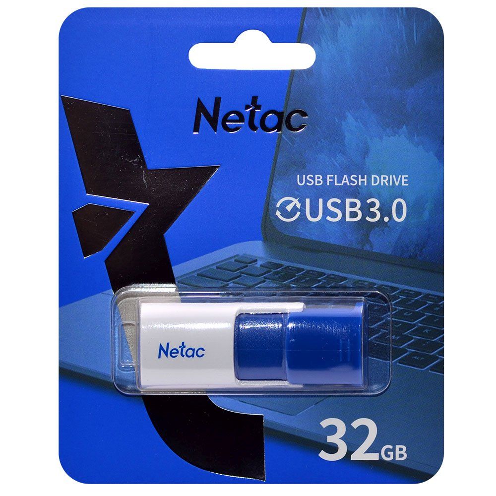 Флешка 32Gb Netac U182, Blue, USB 3.0 от интернет-магазина kancelyar.by