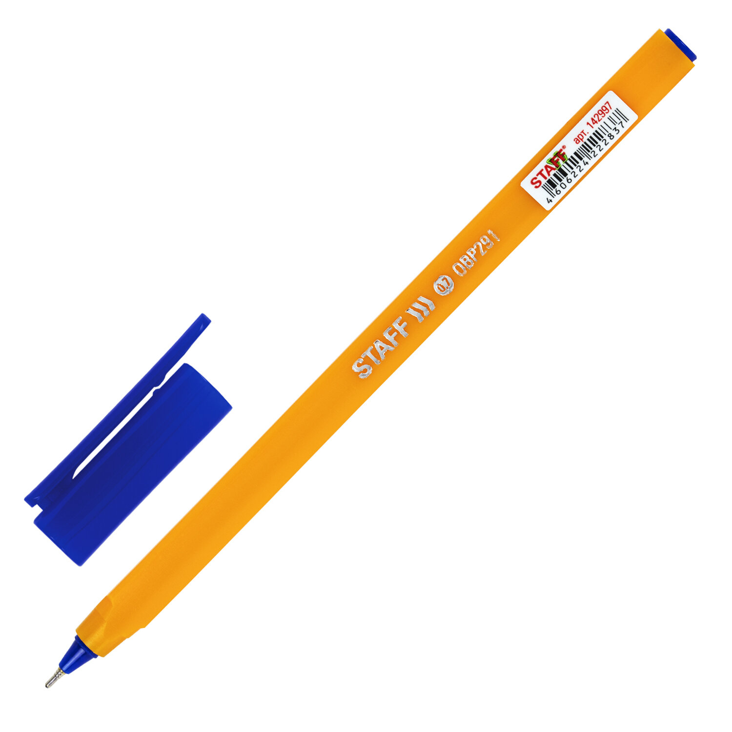 Ручка шарик. "Everyday OBP-291", STAFF, синяя от интернет-магазина kancelyar.by
